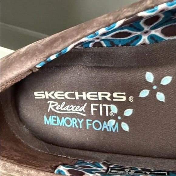 Skechers Relaxed Fit Bikers Traffic Women's Suede Loafers Chocolate Size 6 NWOB - Picture 6 of 8